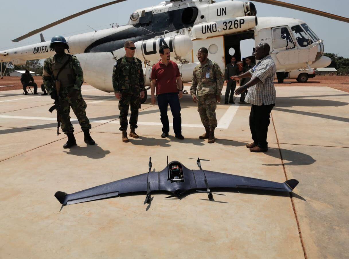 UN chooses DeltaQuad Pro platforms to perform safety missions in Central African Republic